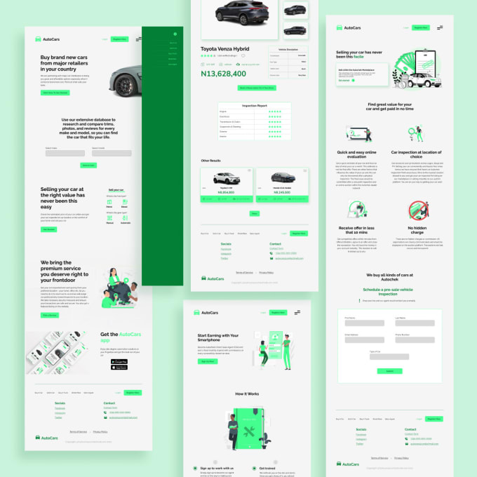 Gig Preview - Do UI UX design, website, and mobile app UI UX design