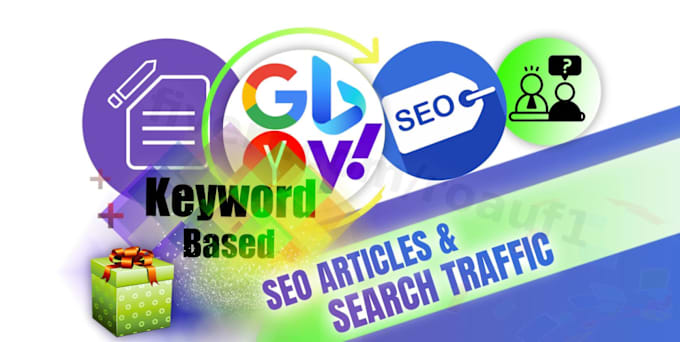 Gig Preview - Boost website SEO with unique articles and organic traffic