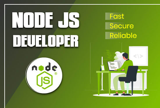 Gig Preview - Be your node js developer