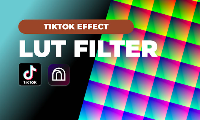 Gig Preview - Create your own lut filter for tiktok