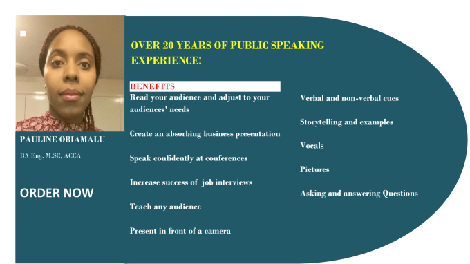 Gig Preview - Coach on public speaking