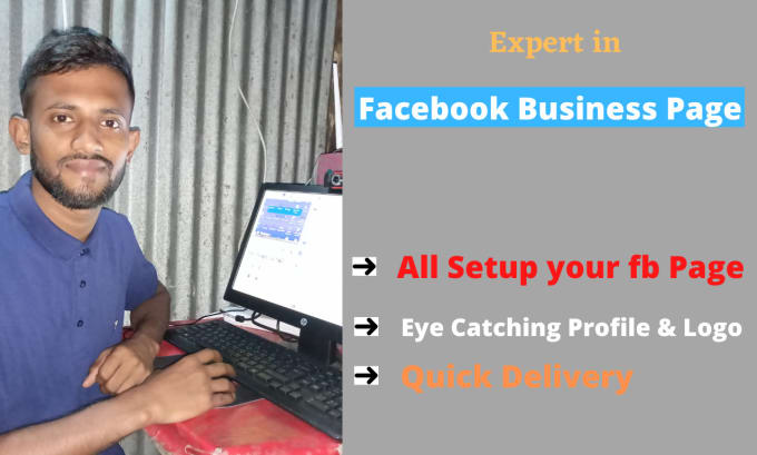 Gig Preview - Create, setup and optimize your facebook business and fan page