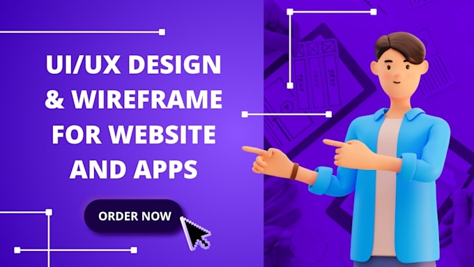 Bestseller - create wireframe UI UX design for websites, apps using figma