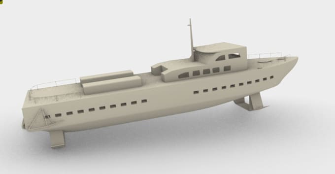 Gig Preview - Model ship and boats for 3d printing