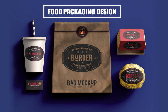 Gig Preview - Do restaurant or food packaging design