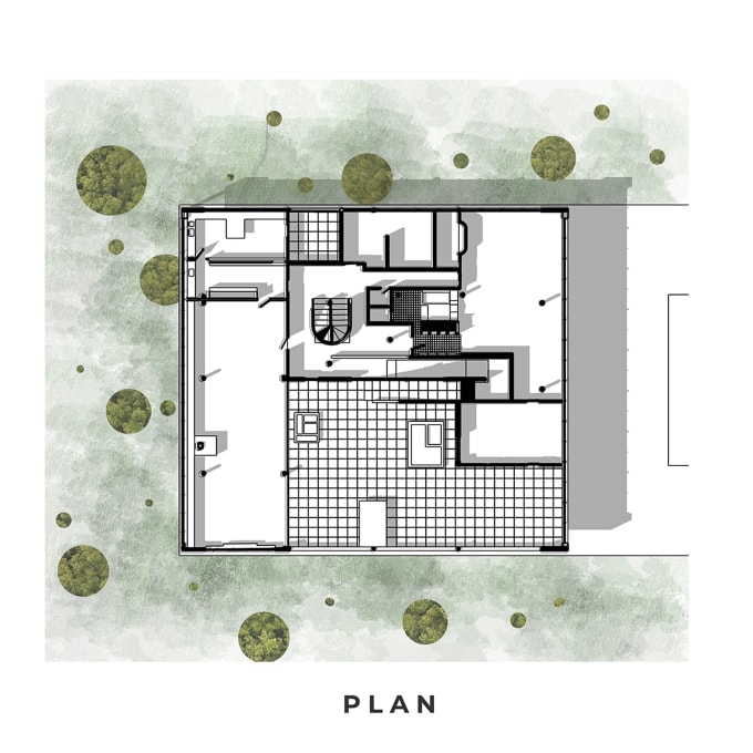 Gig Preview - Do colorized architectural drawings