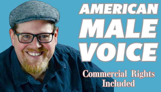 Bestseller - record a professional american male voice over in english