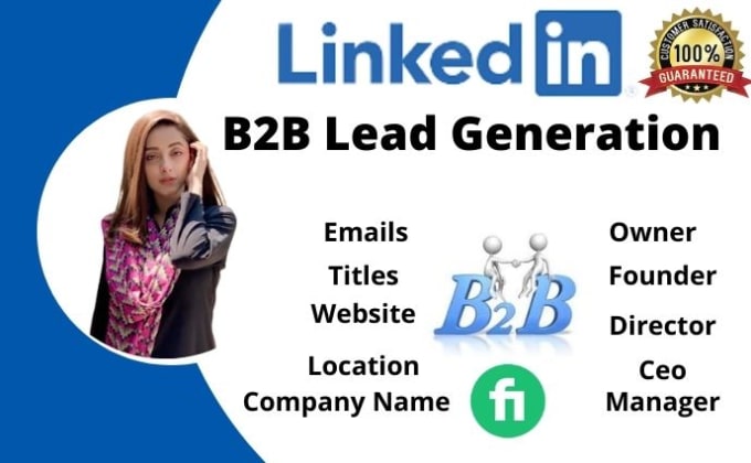 Gig Preview - Provide linkedin b2b lead generation