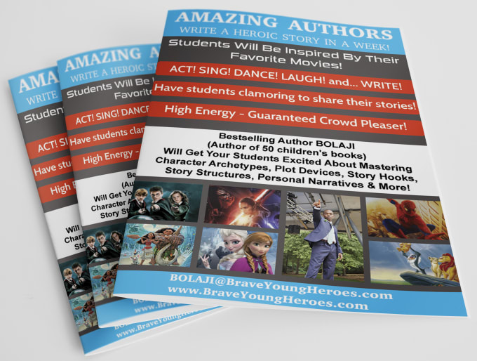 Gig Preview - Do an attractive flyer, banner, catalog, brochure, leaflet, company profile