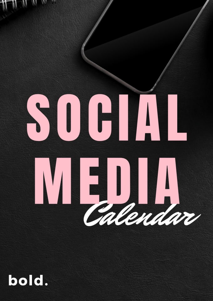 Gig Preview - Monthly social media calendar