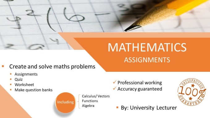 Gig Preview - Teach mathematics and do example questions