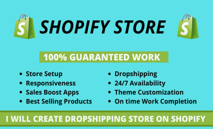 Gig Preview - Create one product shopify store, shopify website