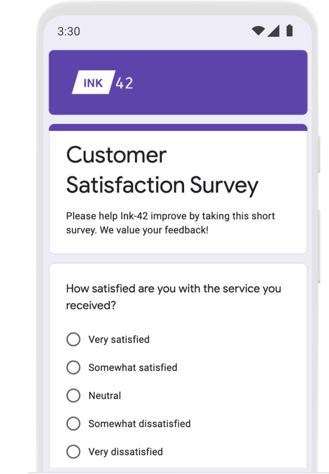 Gig Preview - Create google docs form for you