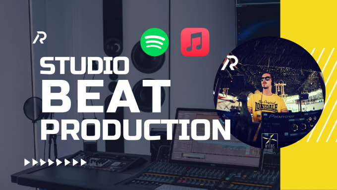 Gig Preview - Studio produce your beat, unlimited