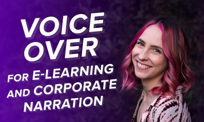 Gig Preview - Record voice over for your elearning or corporate video