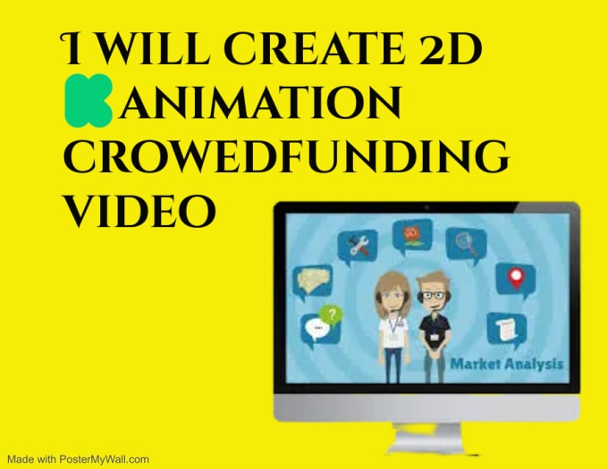 Gig Preview - Create animated crowdfunding kickstarter video