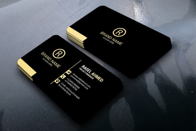 Gig Preview - Create amazing business card design within 12 hours