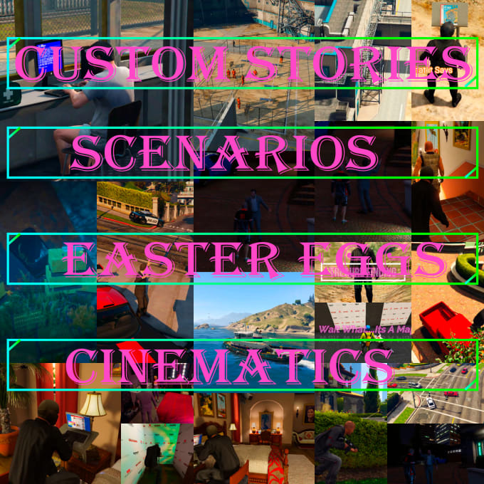 Bestseller - record gta 5 custom story, scenarios and cinematics videos