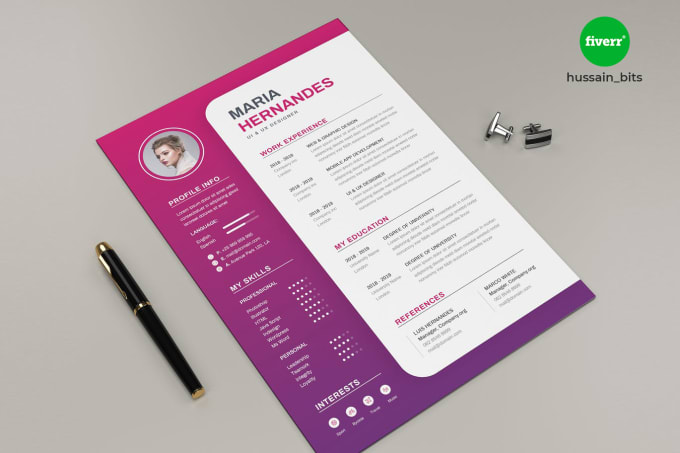 Gig Preview - Deliver professional resume, cv, cover letter templates