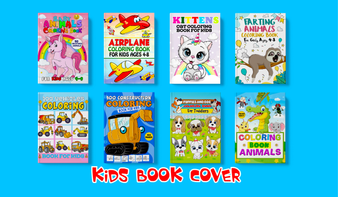 Gig Preview - Fix amazon kdp coloring book kids