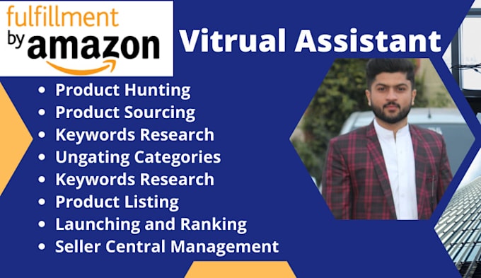 Gig Preview - Be your amazon fba virtual assistant, full time fba va expert, pl and ws