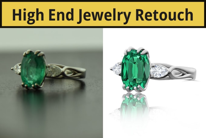 Gig Preview - Jewelry retouch jewelry retouching editing watch and product photo image retouch