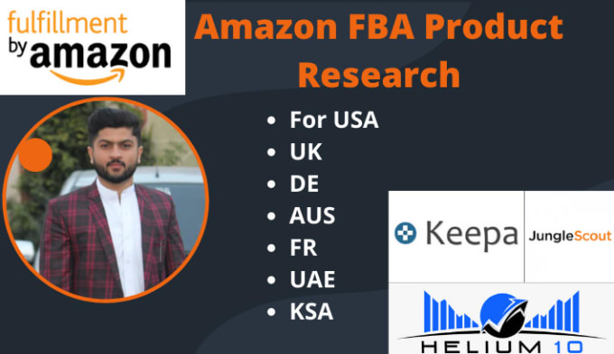 Gig Preview - Do amazon fba product research, product hunting for private label, USA UK de fr