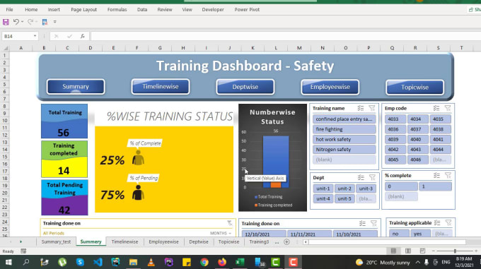 Gig Preview - Develop advanced excel dashboards using vba and power tools