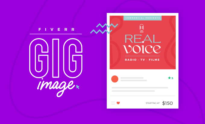 Gig Preview - Design a image thumbnail for your fiverr gigs