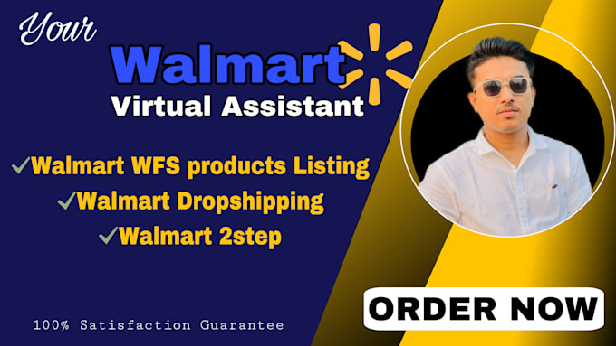 Gig Preview - Be your expert walmart and amazon 2step dropshipping automation wfs assistant