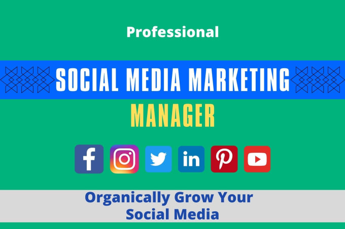 Gig Preview - Be your social media marketing manager and content creator for your business