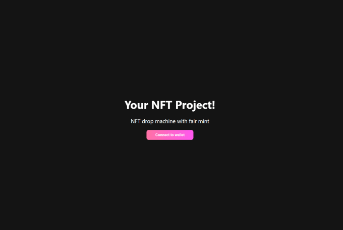 Gig Preview - Create a solana nft website for you