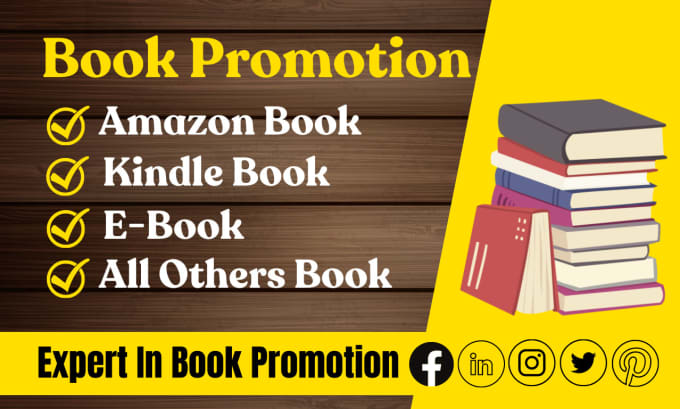 Gig Preview - Do viral amazon book promotion, kindle book advertising and ebook marketing