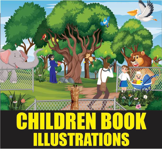 Gig Preview - Create awesome childrens book illustrations and cover