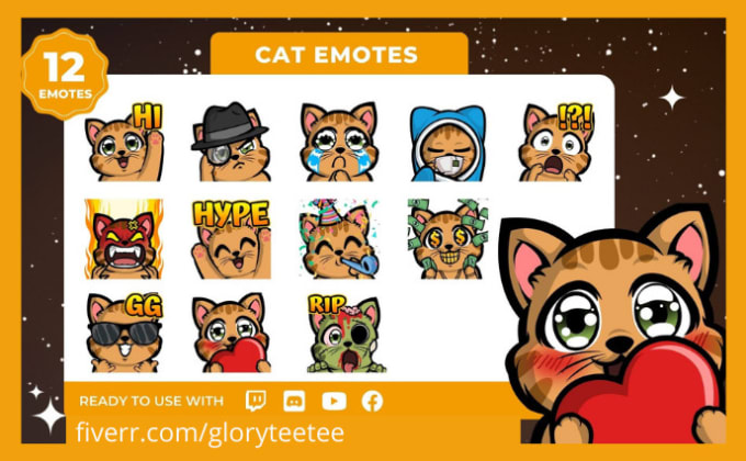 Gig Preview - Animate emotes, twitch, animation, emotes, GIF, animated GIF, animated emotes,