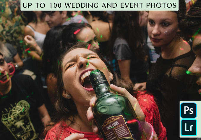 Gig Preview - Edit and enhance wedding and event photos in photoshop and lightroom