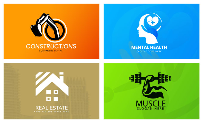 Gig Preview - Design medical, fitness, construction and property logo