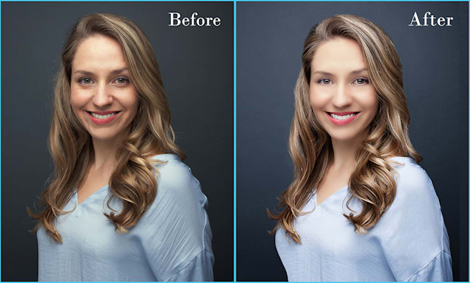 Gig Preview - Do headshot photo retouching in photoshop