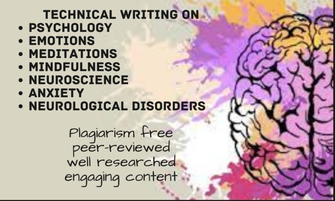 Gig Preview - Write blogs and review articles related to neuroscience