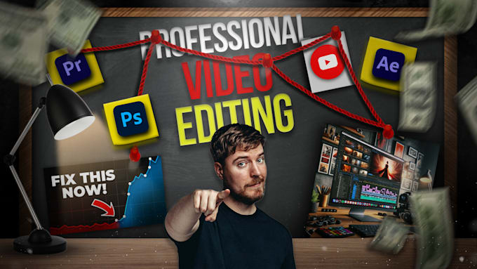 Gig Preview - Professional video editing for youtube, music and tiktok