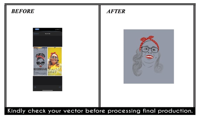 Gig Preview - Create perfect vector art for screen printing