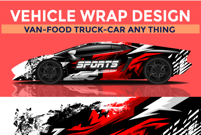 Gig Preview - Do branding vehicle wrap design, car wrap, jeep, truck, van wrap