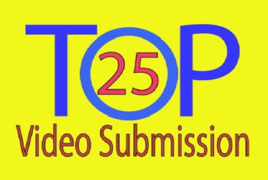 Gig Preview - Do top 50 sites video submission