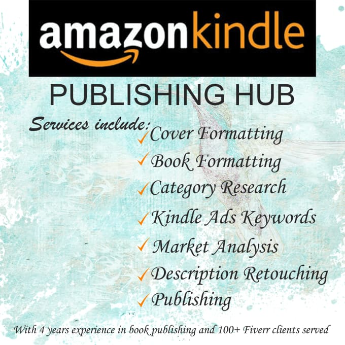 Gig Preview - Format and publish your book on amazon kindle, apple books, all others