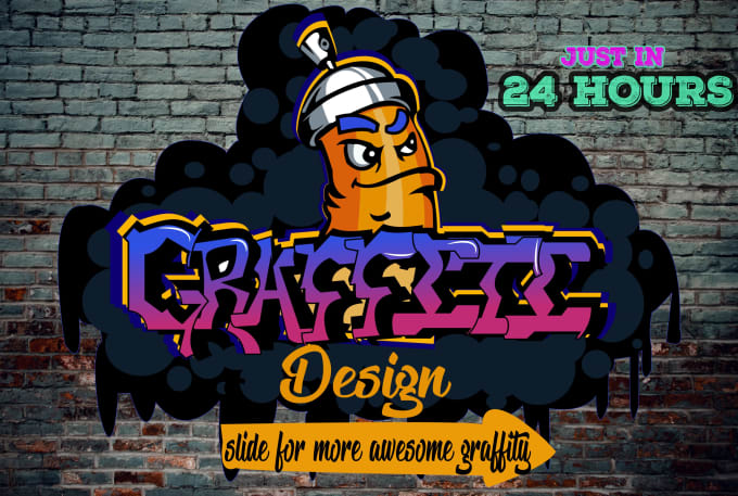 Gig Preview - Design awesome bubble graffiti and art lettering  in 24 hour