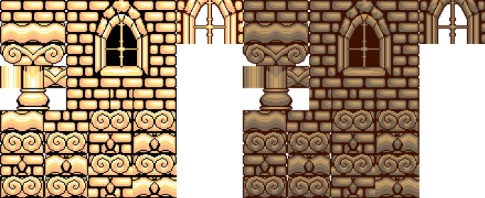 Gig Preview - Do a tileset for your pixel art retro game