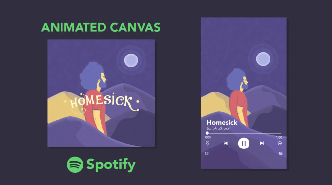 Gig Preview - Create a spotify canvas video , lyrics video , album cover