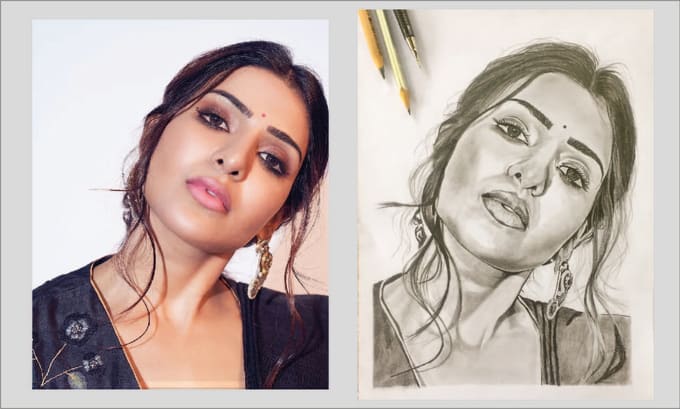 Gig Preview - Offer you customized pencil portraits