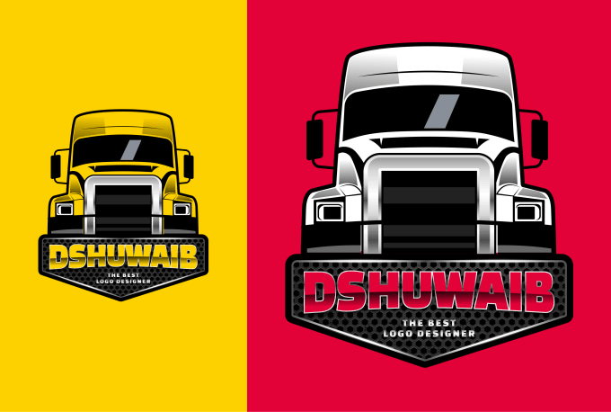 Gig Preview - Do trucking dispatching logo for your startup transport logistics cargo company