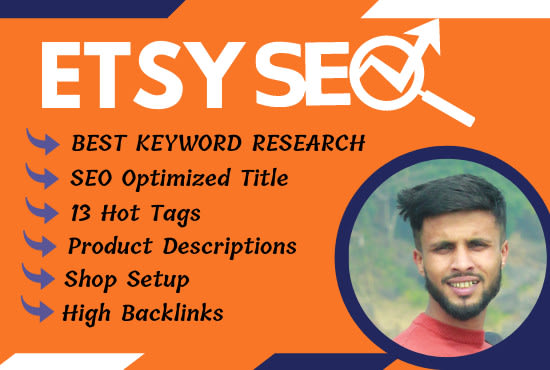 Gig Preview - Do etsy SEO to rank listings on page 1 and boost sales